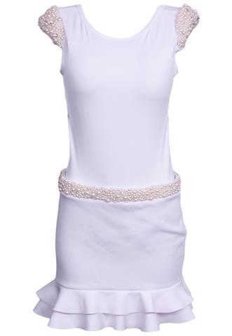Conjunto Praia Store Perolas Branco
