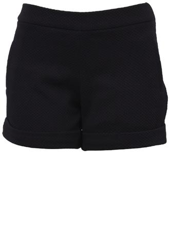 Shorts Pusco Tecido  Preto