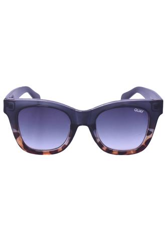 Óculos de Sol Quay Tartaruga Preto/Marrom