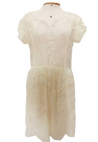 Vestido Richards Renda Off White