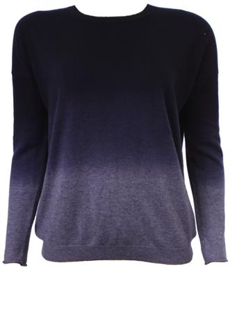 Blusa Rita Jardim Degradê Preta