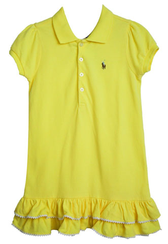 Vestido Polo Ralph Lauren Amarelo