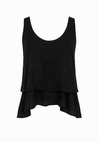 Blusa Rosa Santa Bata Preta