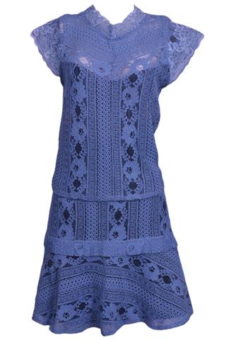 Conjunto Raizz Renda Azul