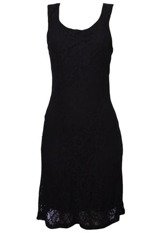 Vestido Seiki Renda Preto