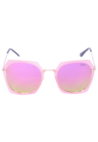 Óculos de Sol Espelhado Rosa
