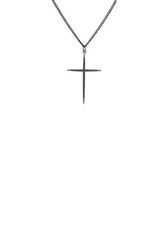 Colar Crucifixo Preto