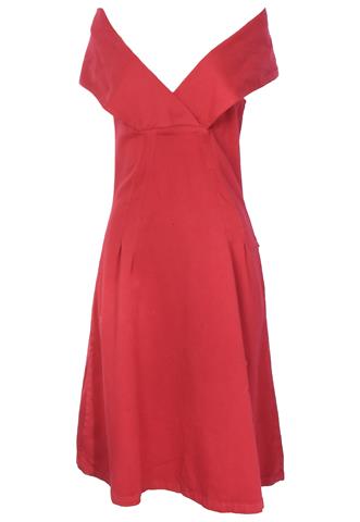 Vestido Liso Vermelho