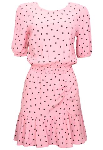 Vestido Bolas Rosa