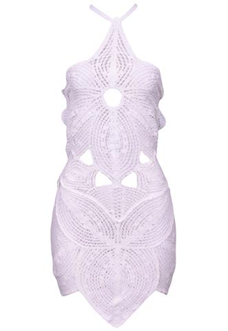 Vestido Tricot Bege
