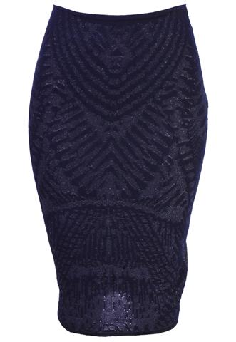Saia Brilho Azul