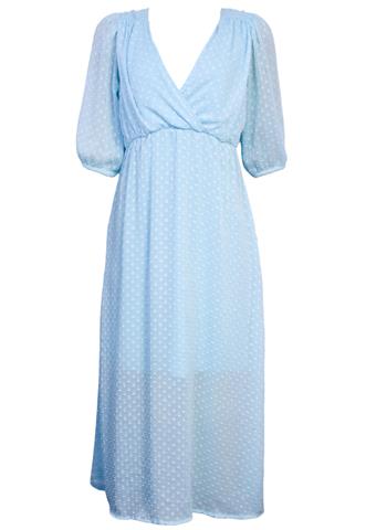 Vestido aGestante Soltinho Azul