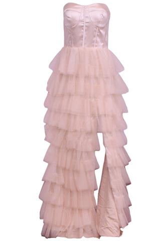 Vestido Brilhos Rosa