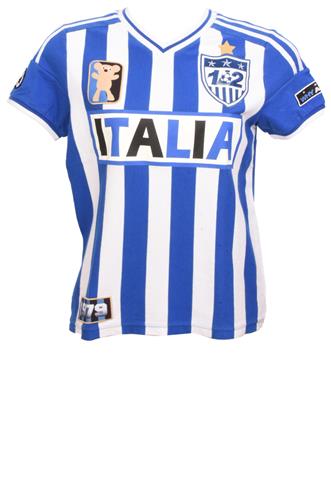 Camiseta Itália Azul/Branca