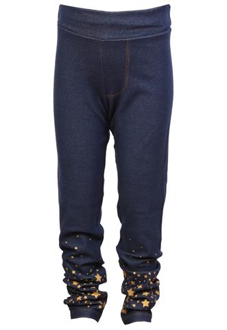 Legging Estrela Azul/Dourada