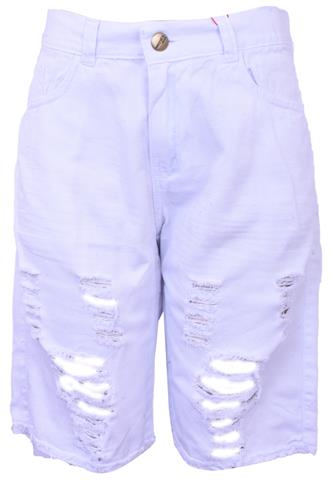 Bermuda Jeans Branca