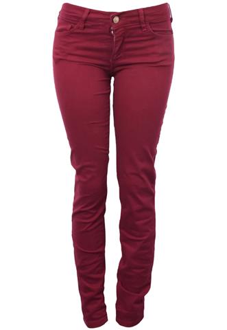 Calça Jeans Sommer Skinny Vermelha