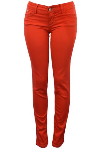 Calça Jeans Sommer Skinny Laranja