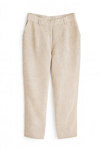 Calça Shoulder Linho Bege