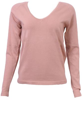 Blusa Shoulder Manga Longa Bege