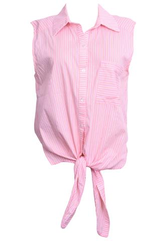 Regata Shoulder Listrada Rosa