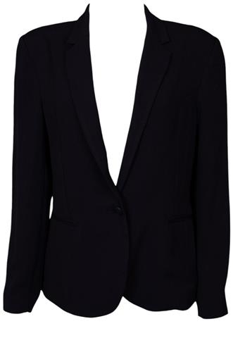Blazer Shoulder Alfaiataria Preto