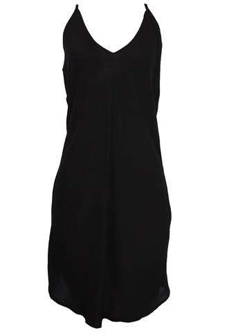 Vestido Shoulder Transparência Preto