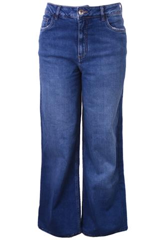 Calça Jeans Shoulder Wide Leg Azul