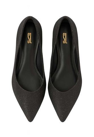 Sapatilha Santa Lolla Brilhos Preta