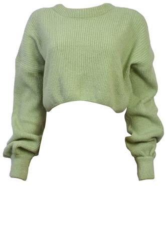 Cropped Sorella Tricot Verde