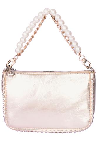 Bolsa Stradivarius Corrente Dourada