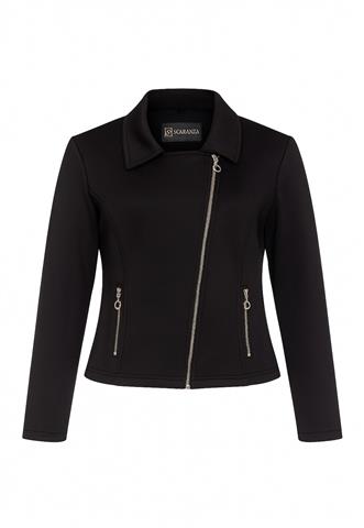 Jaqueta Scaranza Zíper Preta