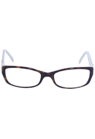 Óculos de Grau Tiffany & Co. Borboleta Marrom/Azul
