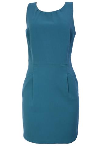 Vestido Tommy Hilfiger  Liso Verde