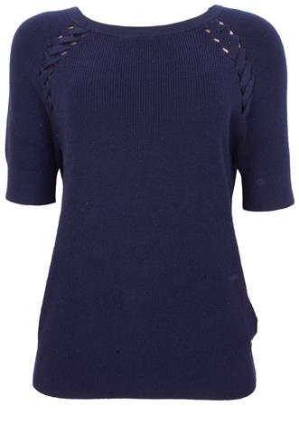 Blusa Tommy Hilfiger Tricô Azul