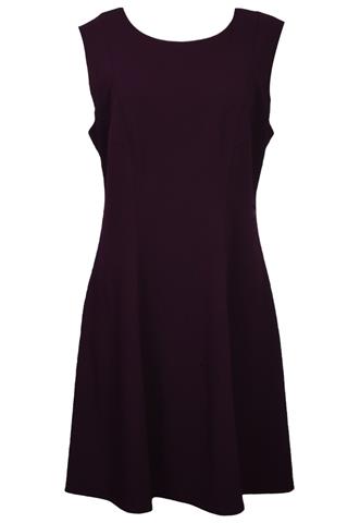 Vestido Tommy Hilfiger Liso Roxo