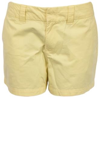 Shorts Tommy Hilfinger Liso Amarelo