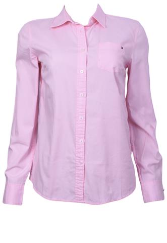 Camisa Tommy Hilfiger Botões Rosa