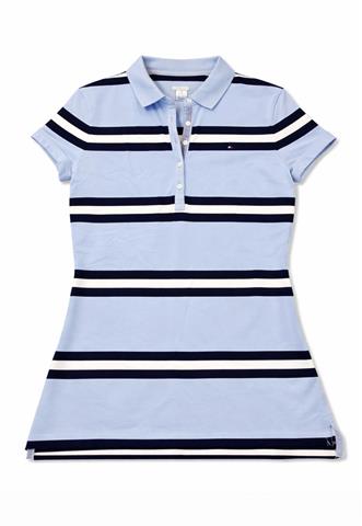 Camisa Tommy Hilfiger Polo Azul/ Branca