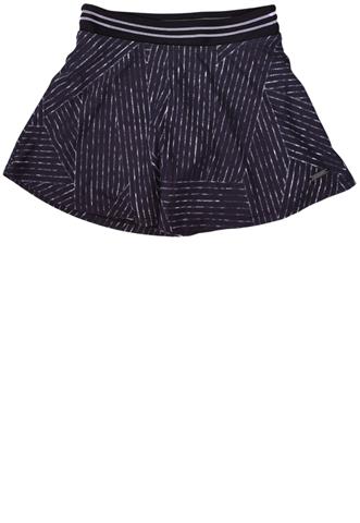 Shorts-Saia Track Field Listras Preto/Branco