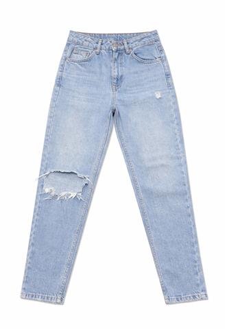 Calça Jeans TopShop Destroyed Azul