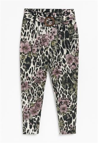 Calça TVZ Animal Print Bege