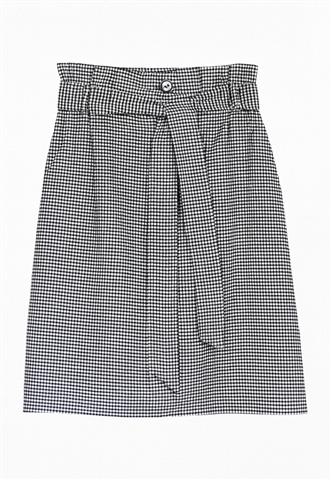 Saia TVZ Curta Preta e Branca