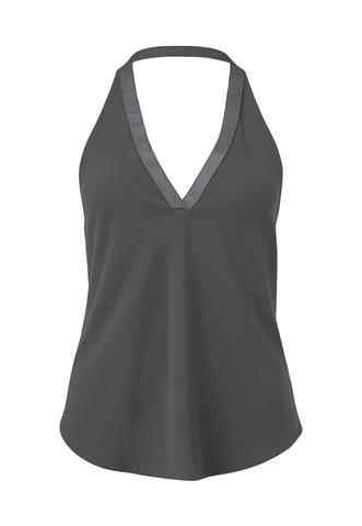 Blusa Uma Regata Cinza