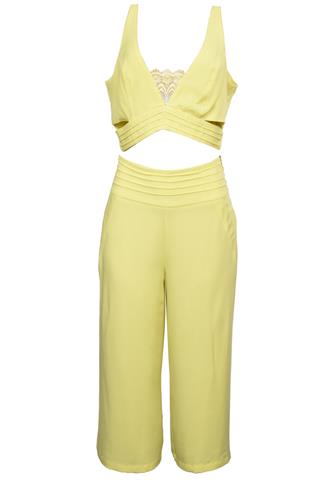 Conjunto Vida Bela Liso Amarelo