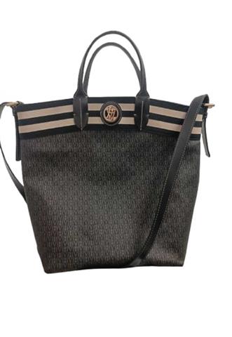 Bolsa Victor Hugo Monograma Preta