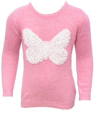 Blusa Young Dimension Borboleta Rosa