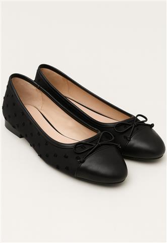 Sapatilha Zara Laço Preta