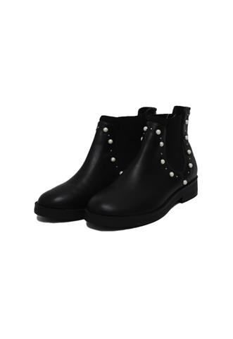 Bota Zara Kids Perolas Preta