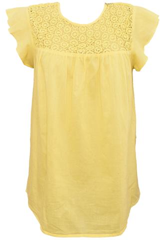 Blusa Zara Bata Amarela
